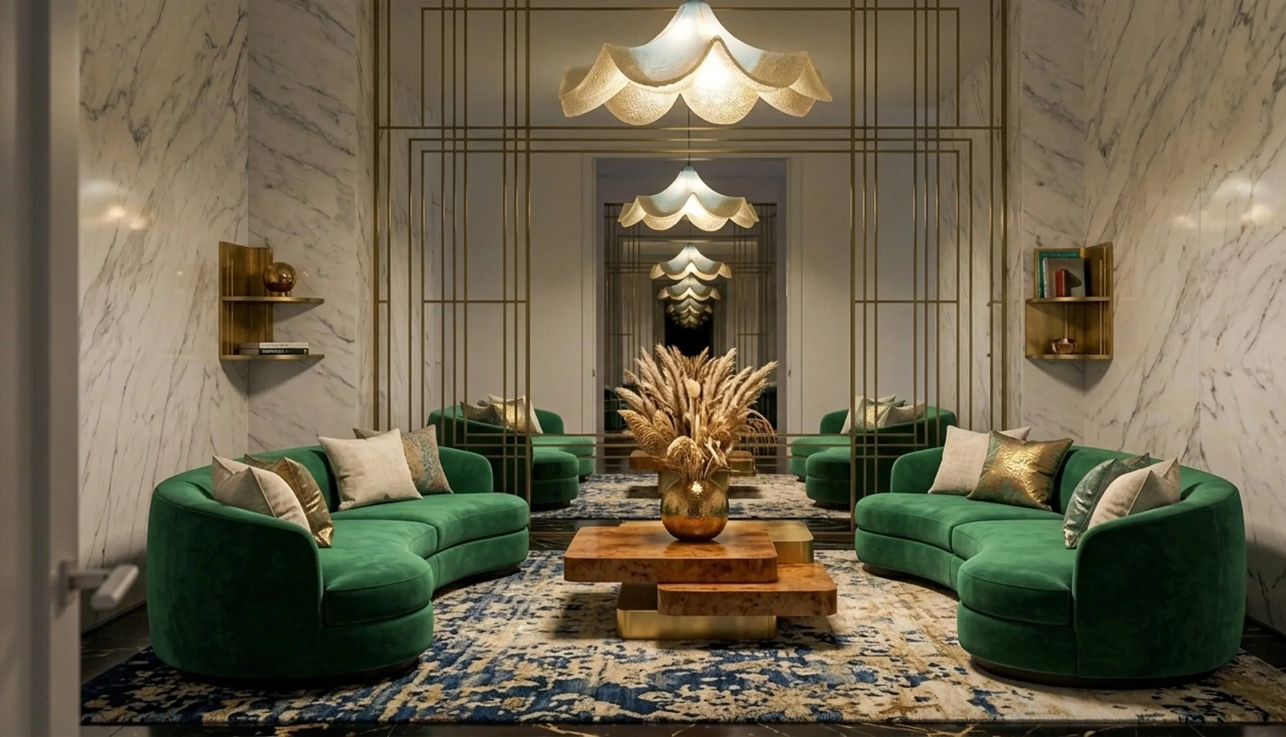 ancien lustre avec lumière douce et ambiance chaleureuse