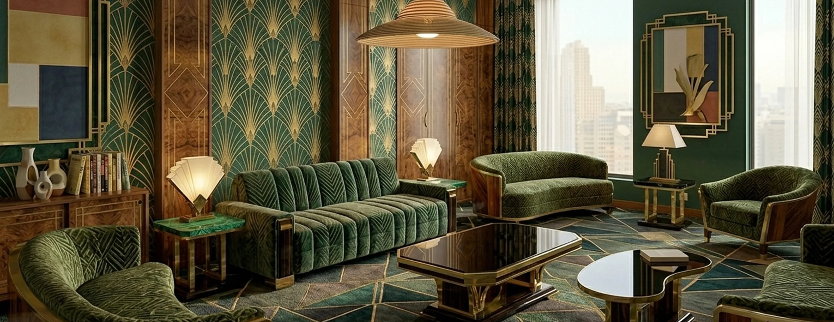 lampara de techo antigua decorativa con diseño elegante en un entorno verde