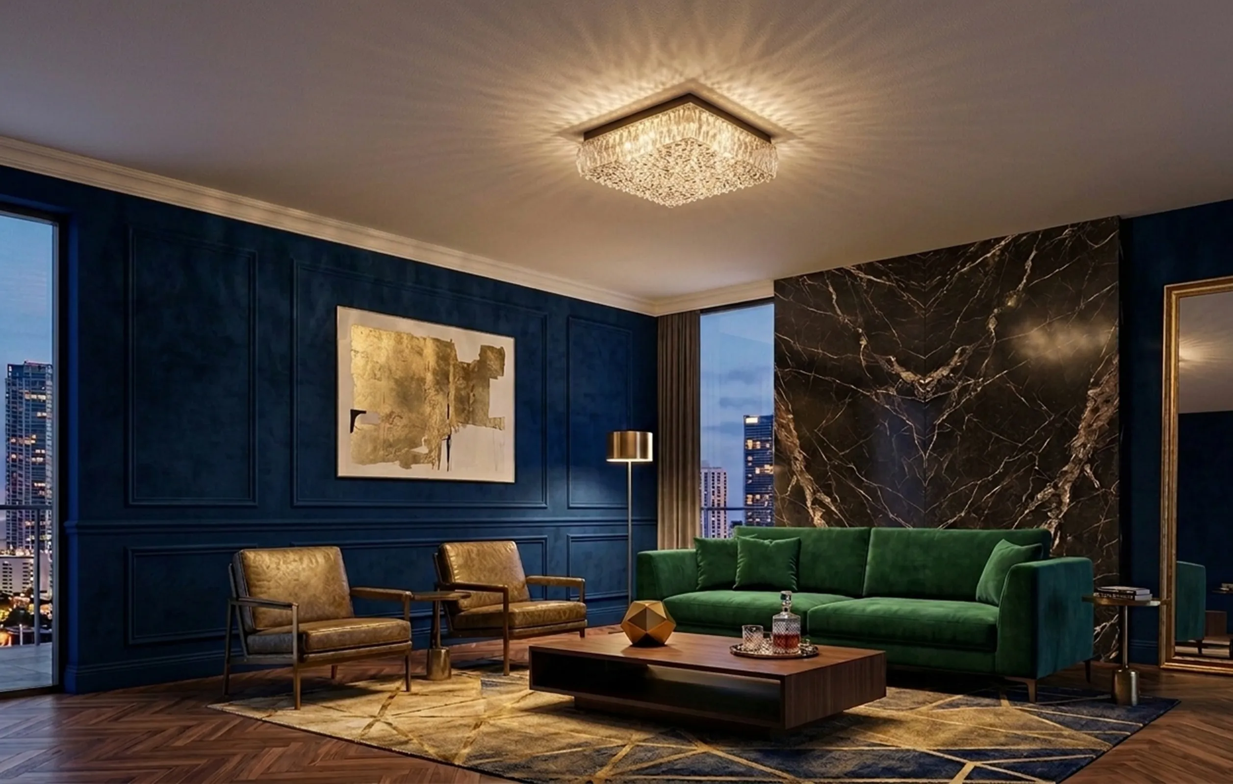 antique ceiling light with elegant design and warm illumination in modern room