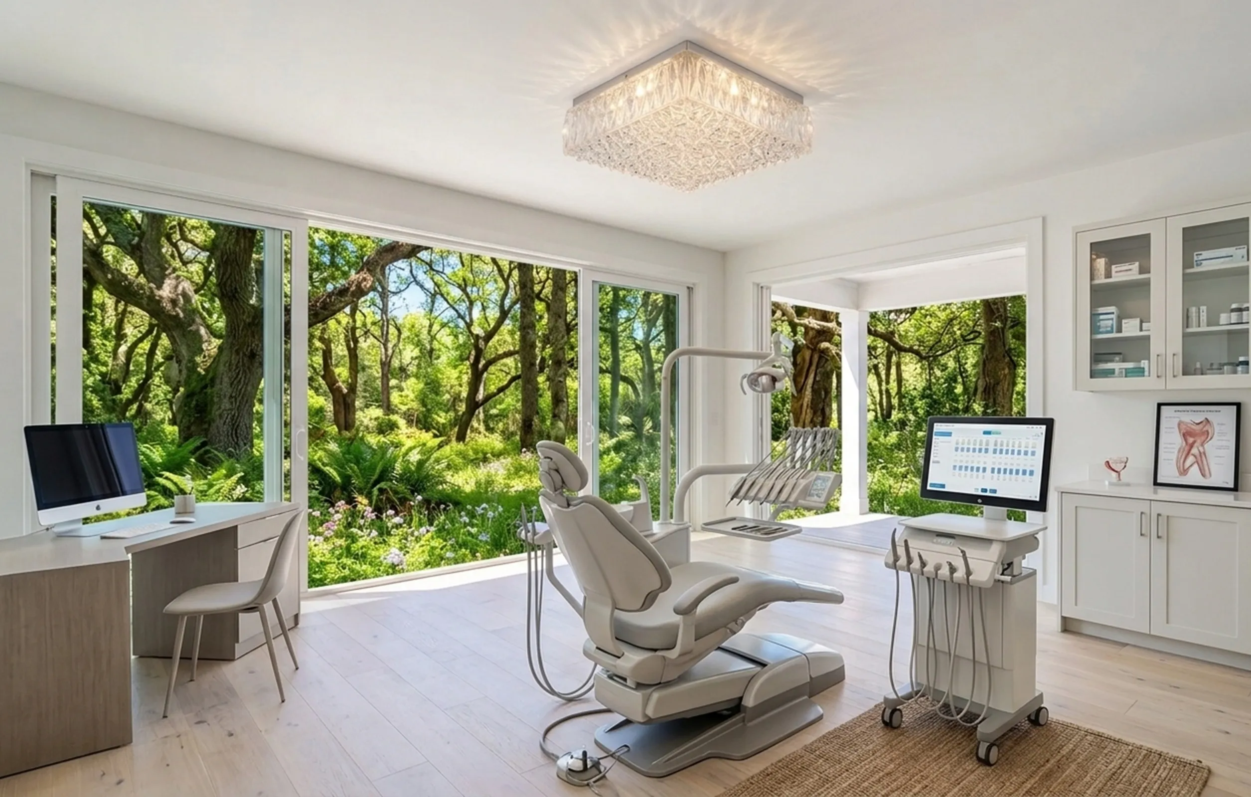 明るい部屋に装飾的な古典シーリングライト