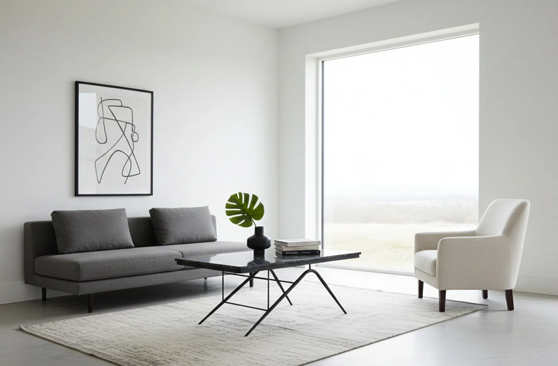 طاولة حديقة عتيقة مزخرفة مع نباتات