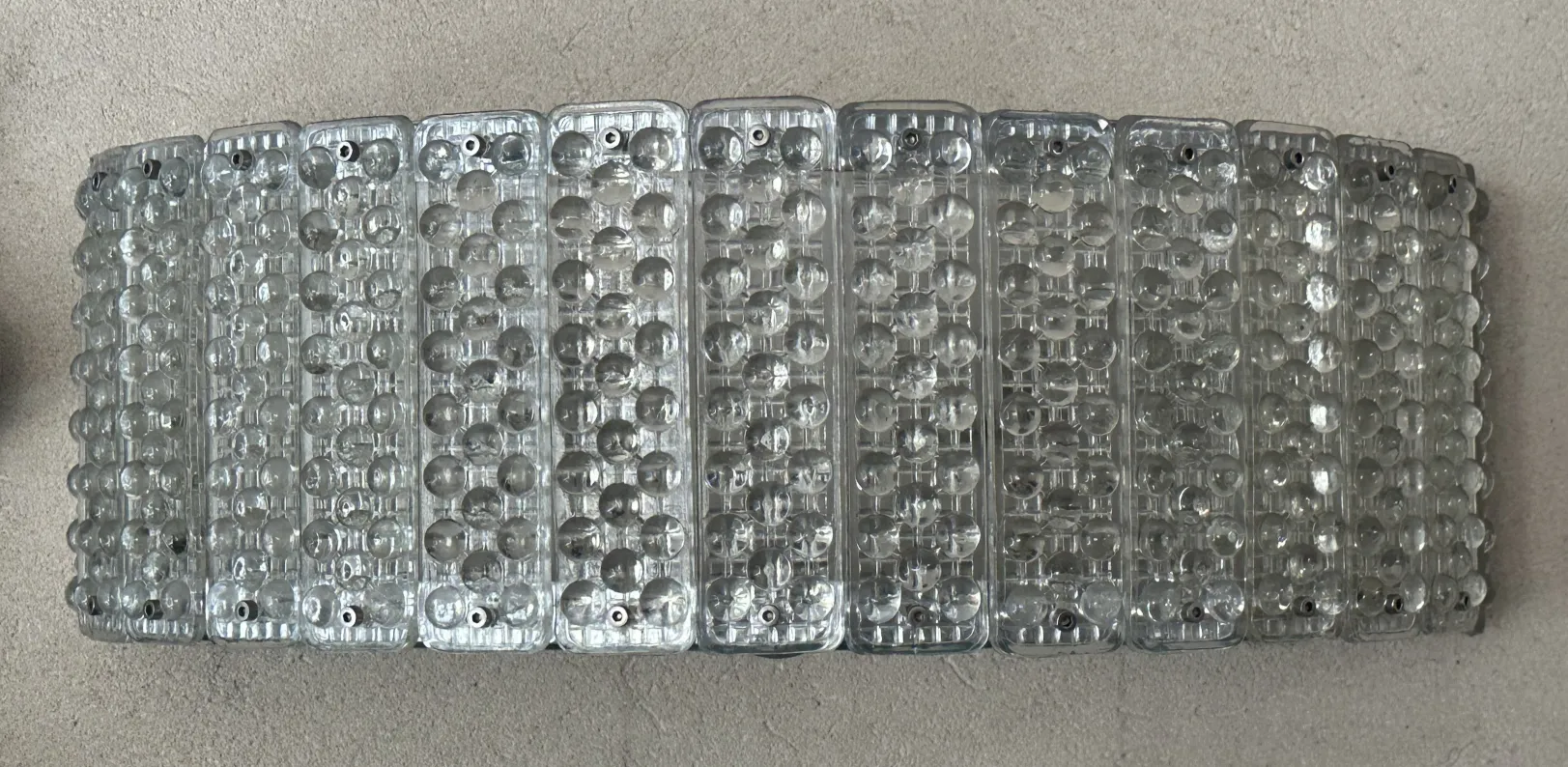 4 arandelas antigas com design clássico anos 50