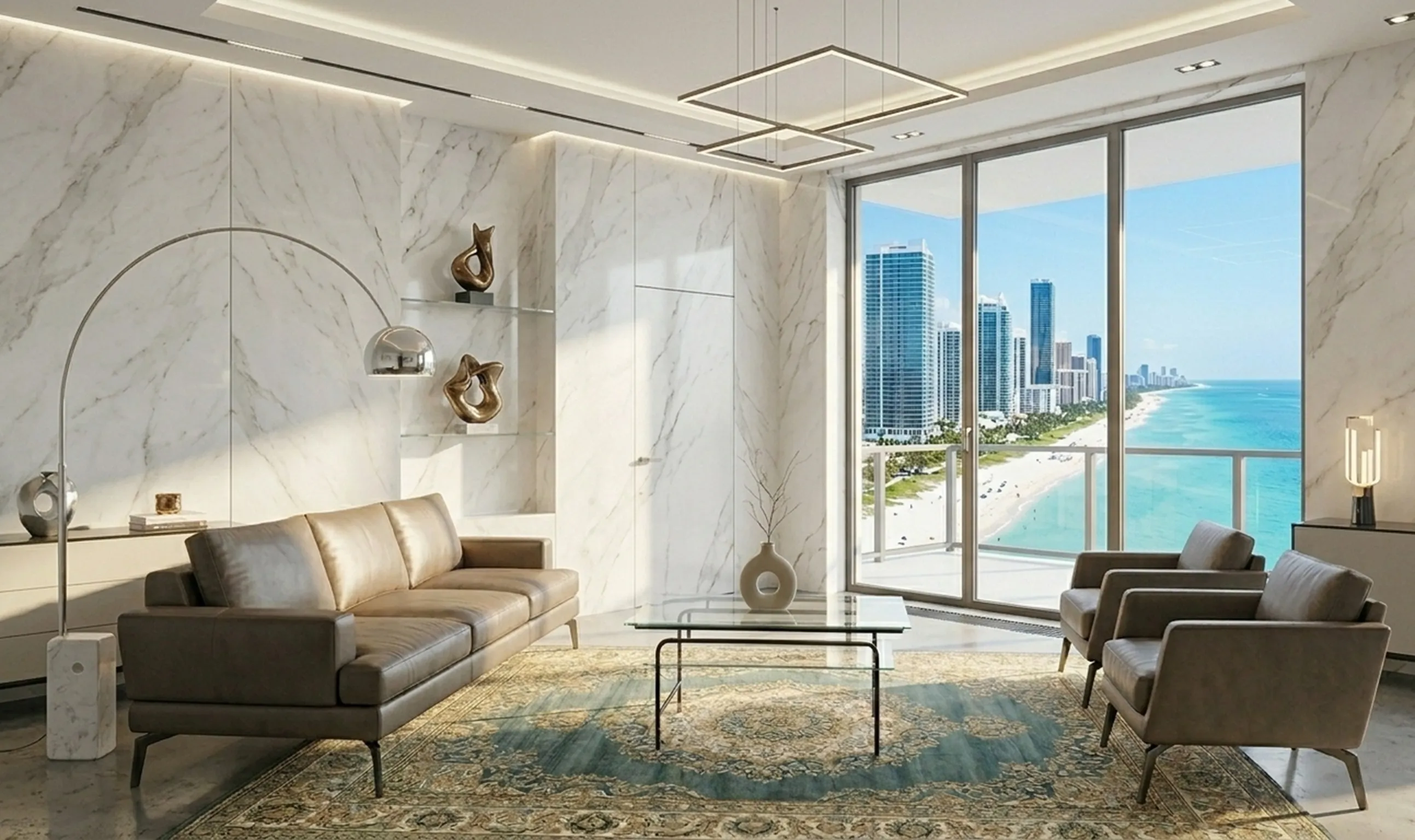 antique coffee table with decorations in a cozy setting