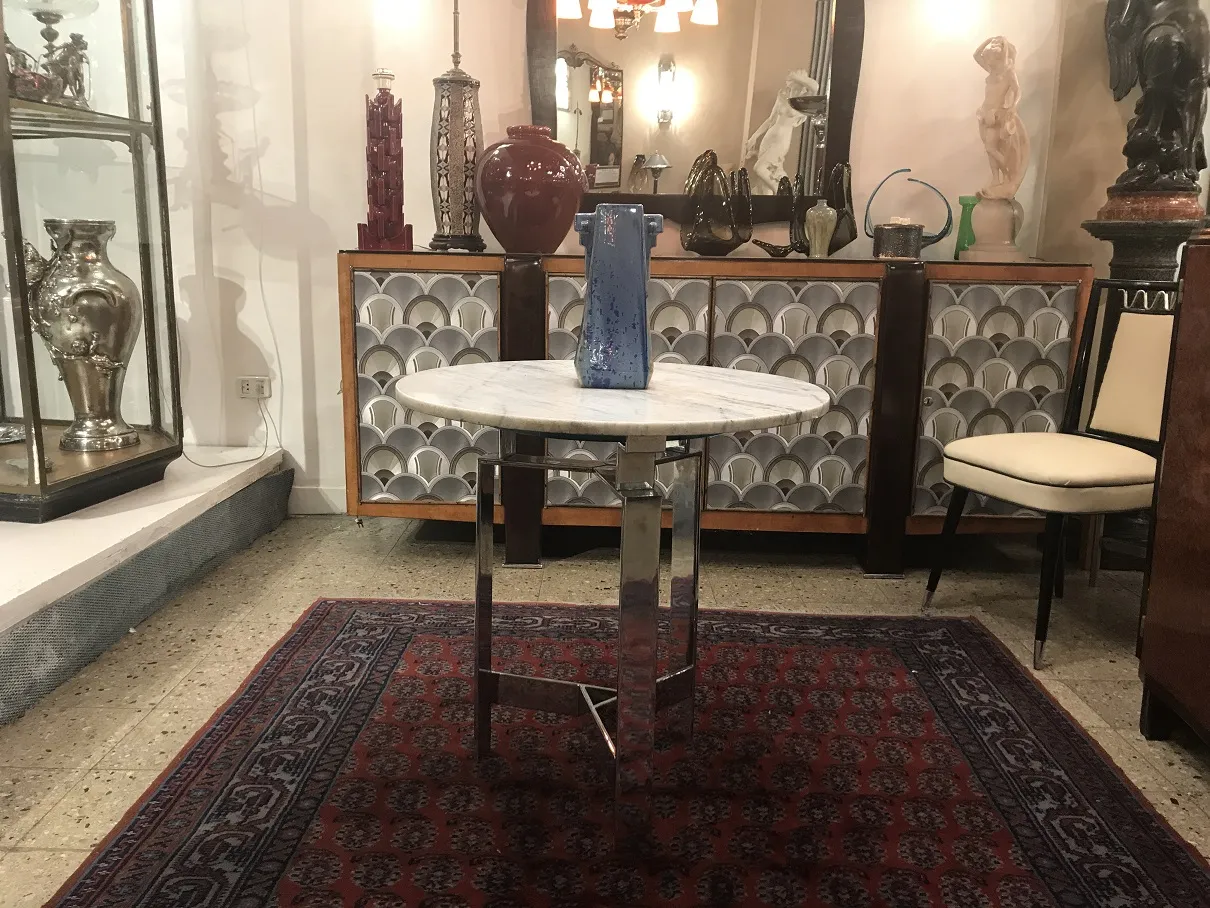 Antike Keramikvase aus Pierrefonds mit einzigartigem Design