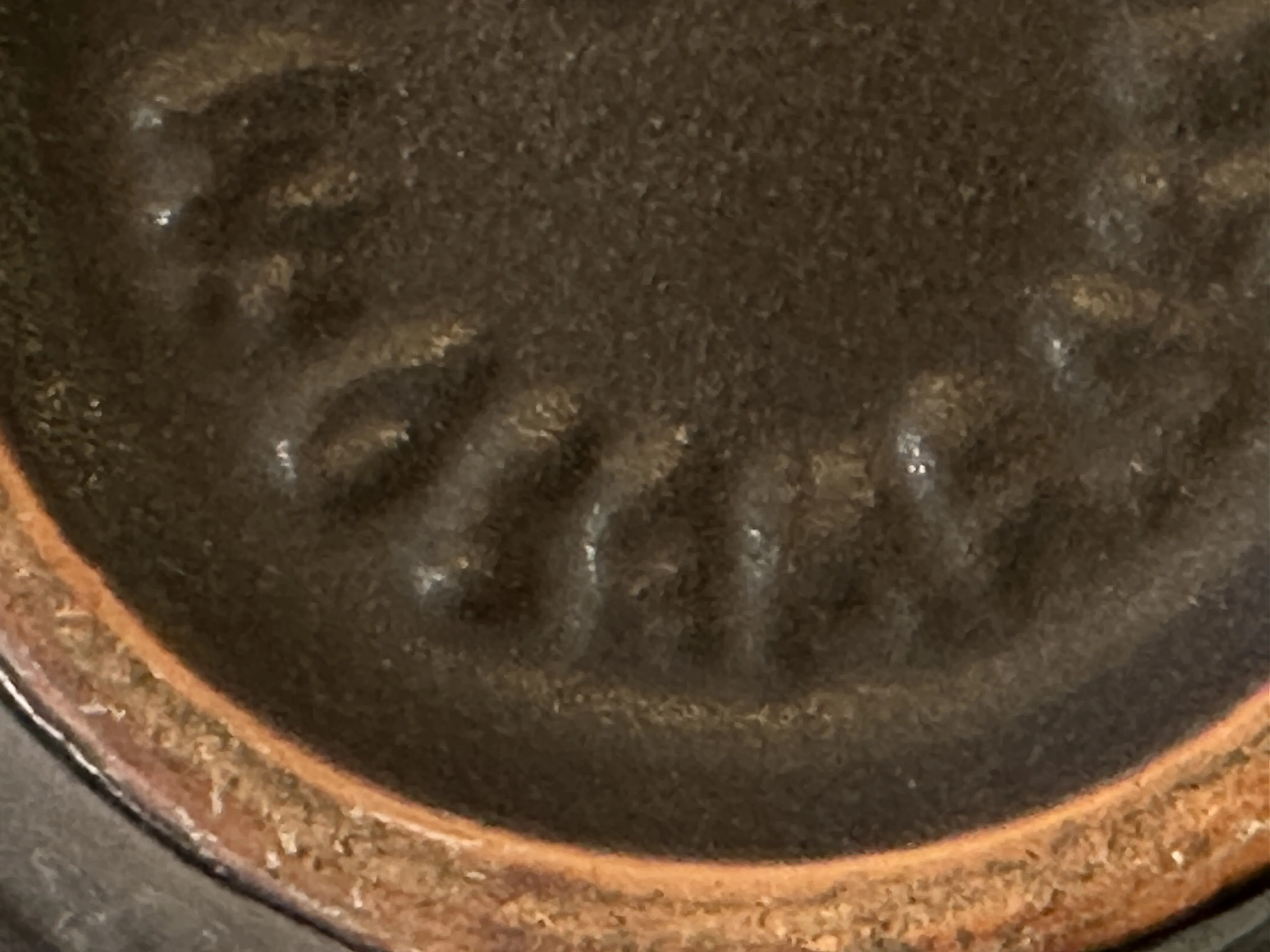 Antique ceramic from Carstens Tönnieshof, decorative details.