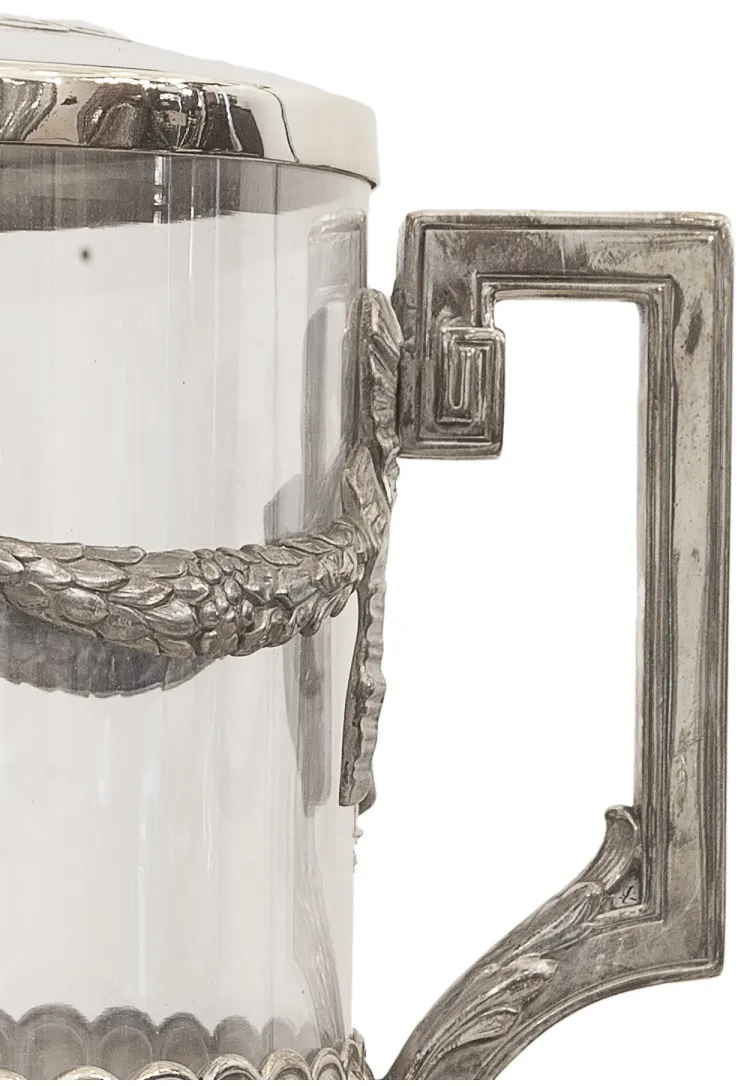 bol à punch ancien WMF avec couvercle orné