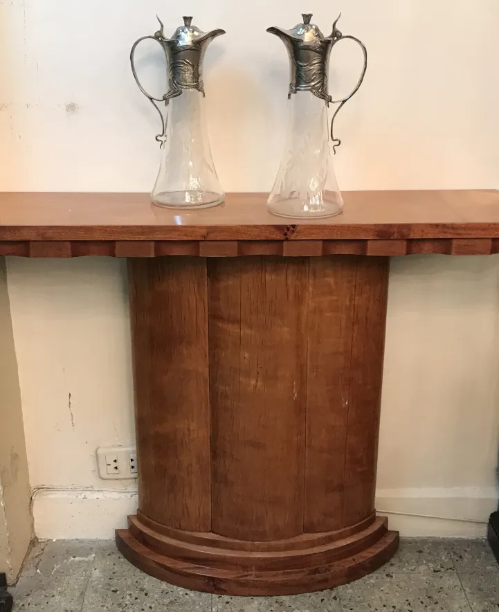 two antique jars with elegant design WMF