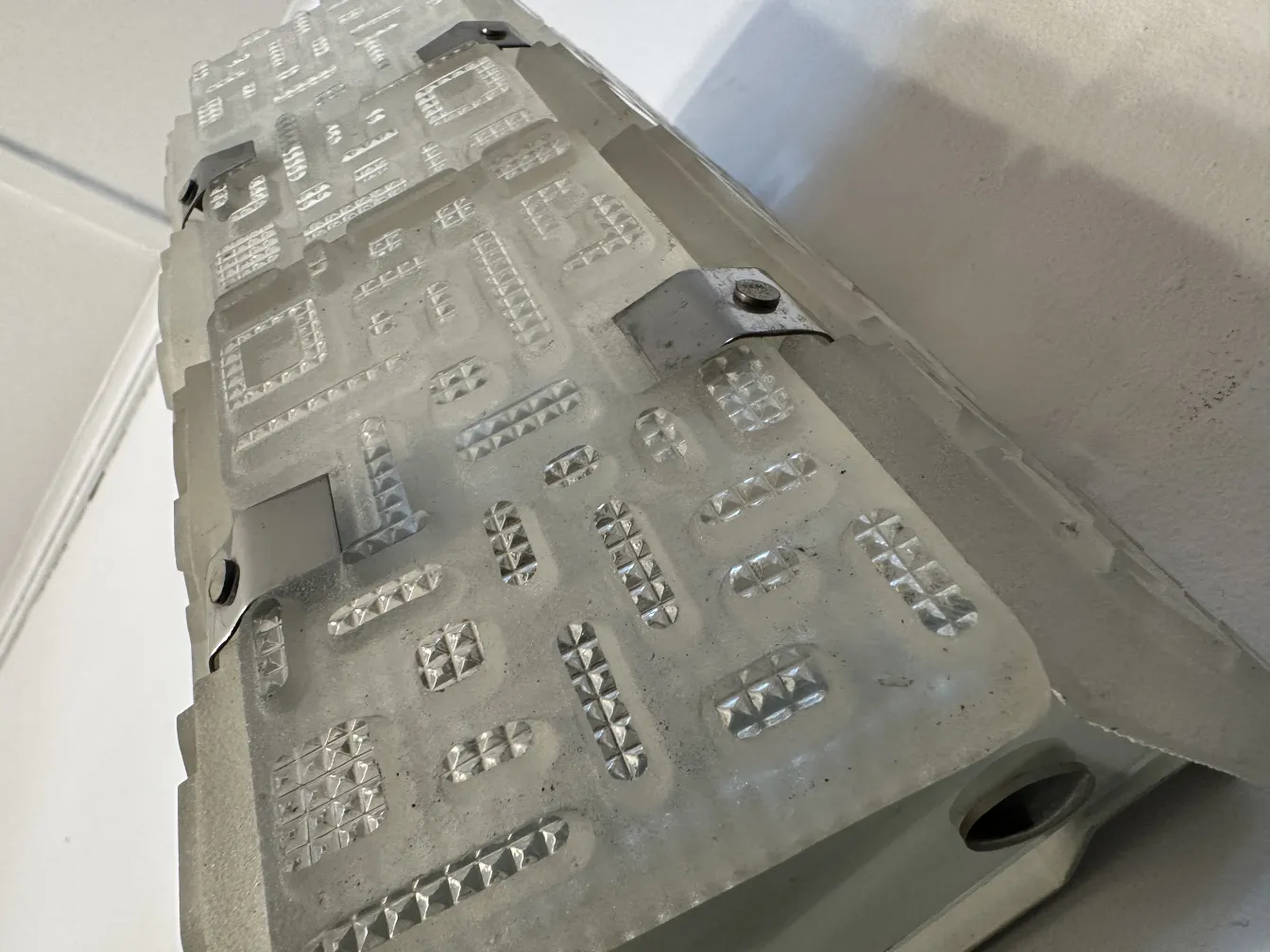 고전 벽등 한 쌍 오레포르 장식 디테일