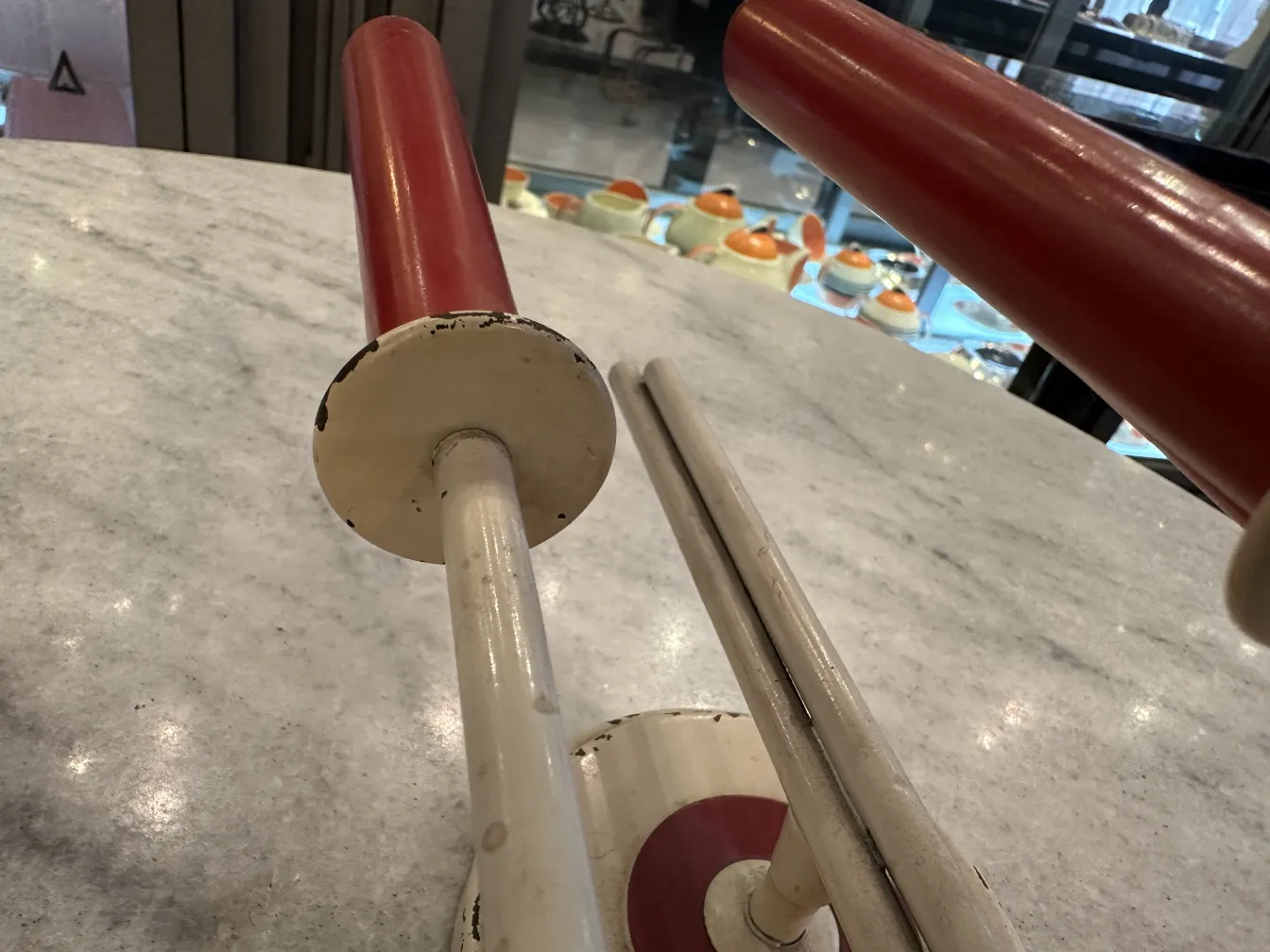 पुरानी स्कोनस लाल विवरण के साथ, सुंदर वातावरण