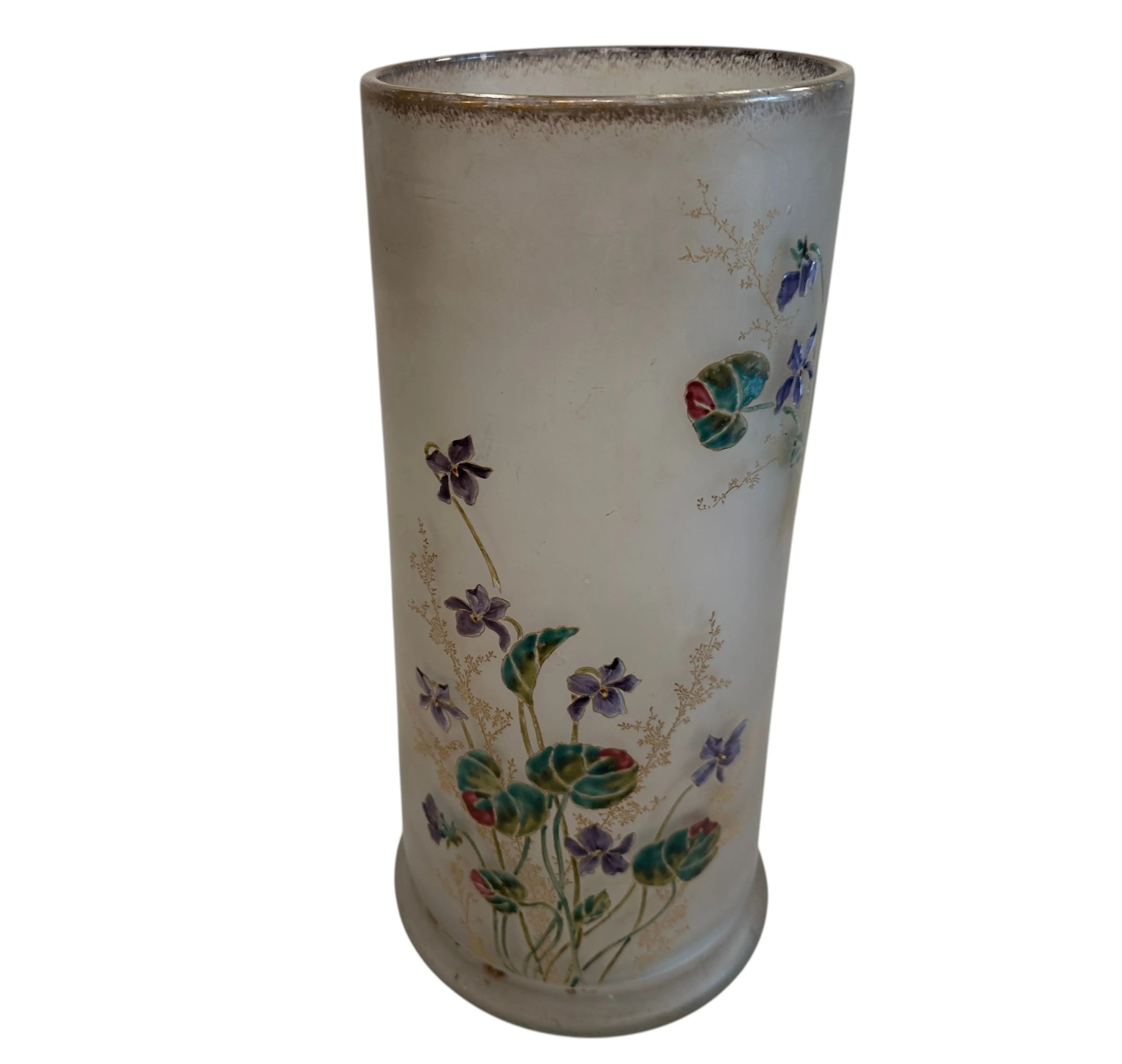 Verre signé (Daum Nancy) (français)
