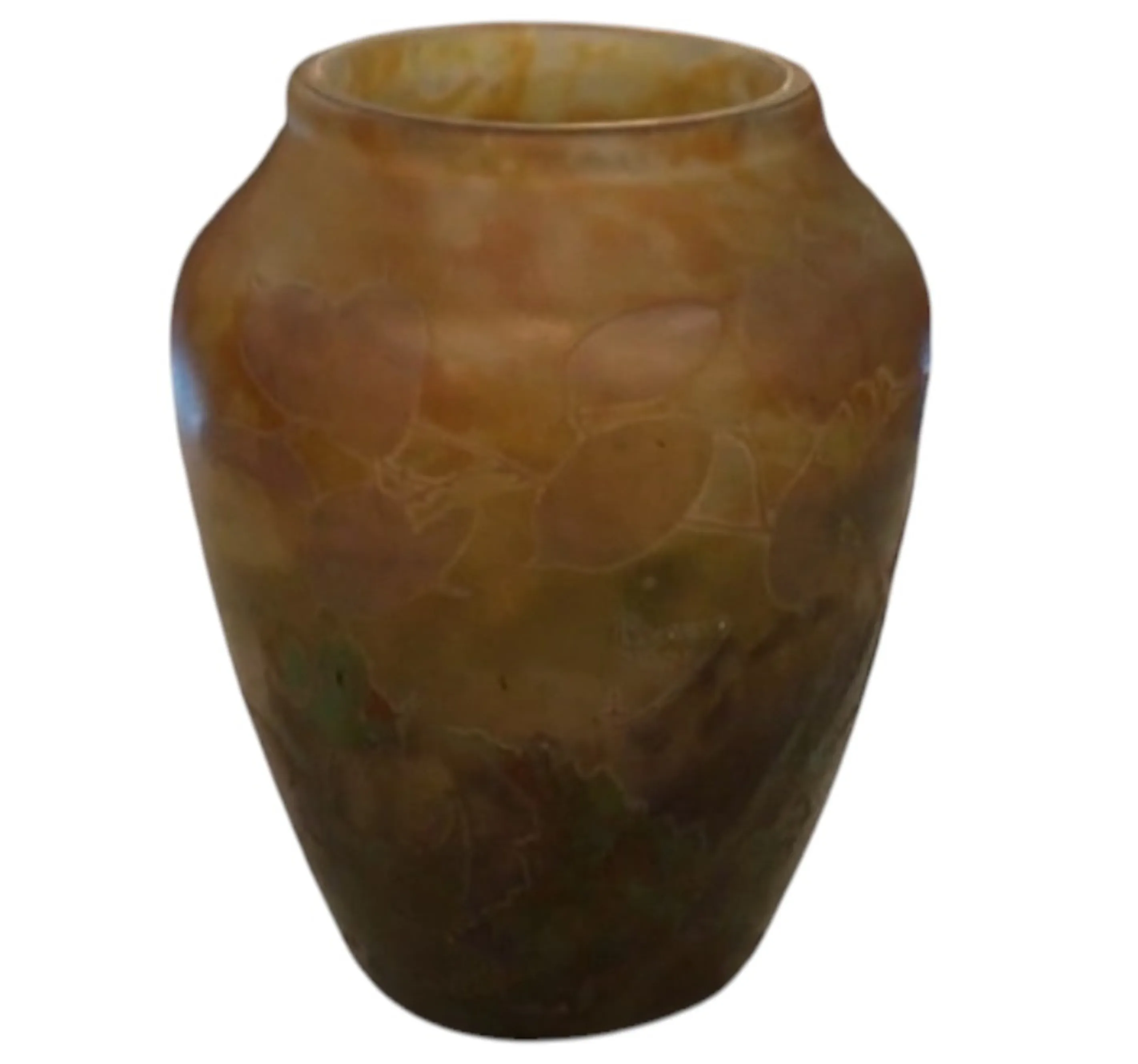 Verre signé (Daum Nancy) (français)