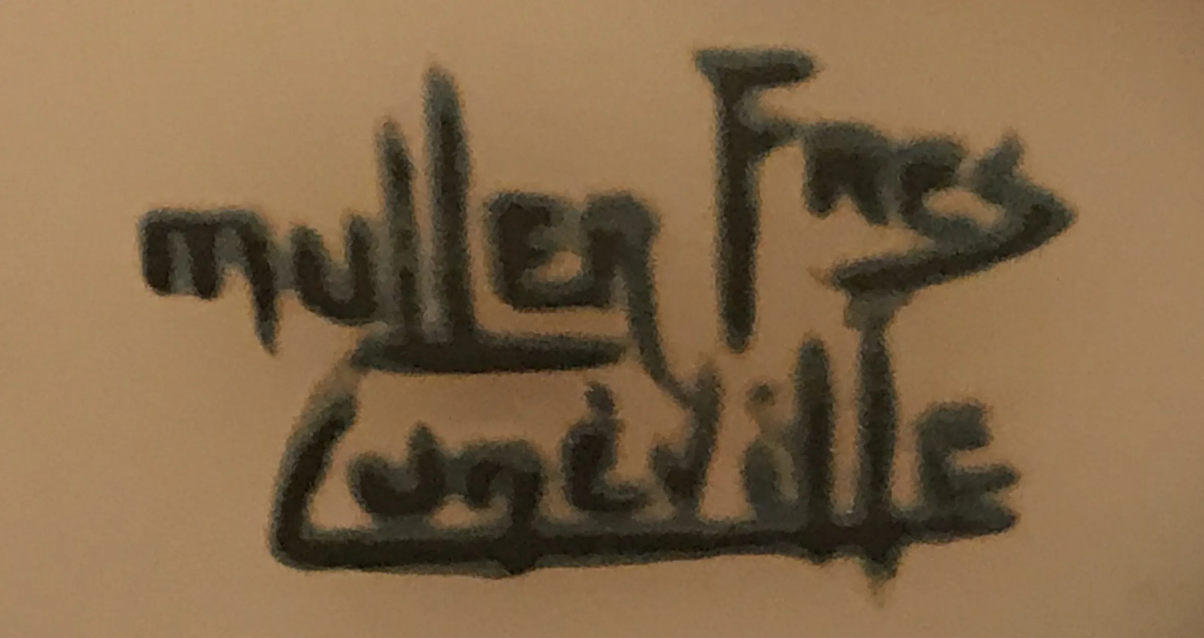 sceau ancien Muller Fres Luneville avec inscriptions