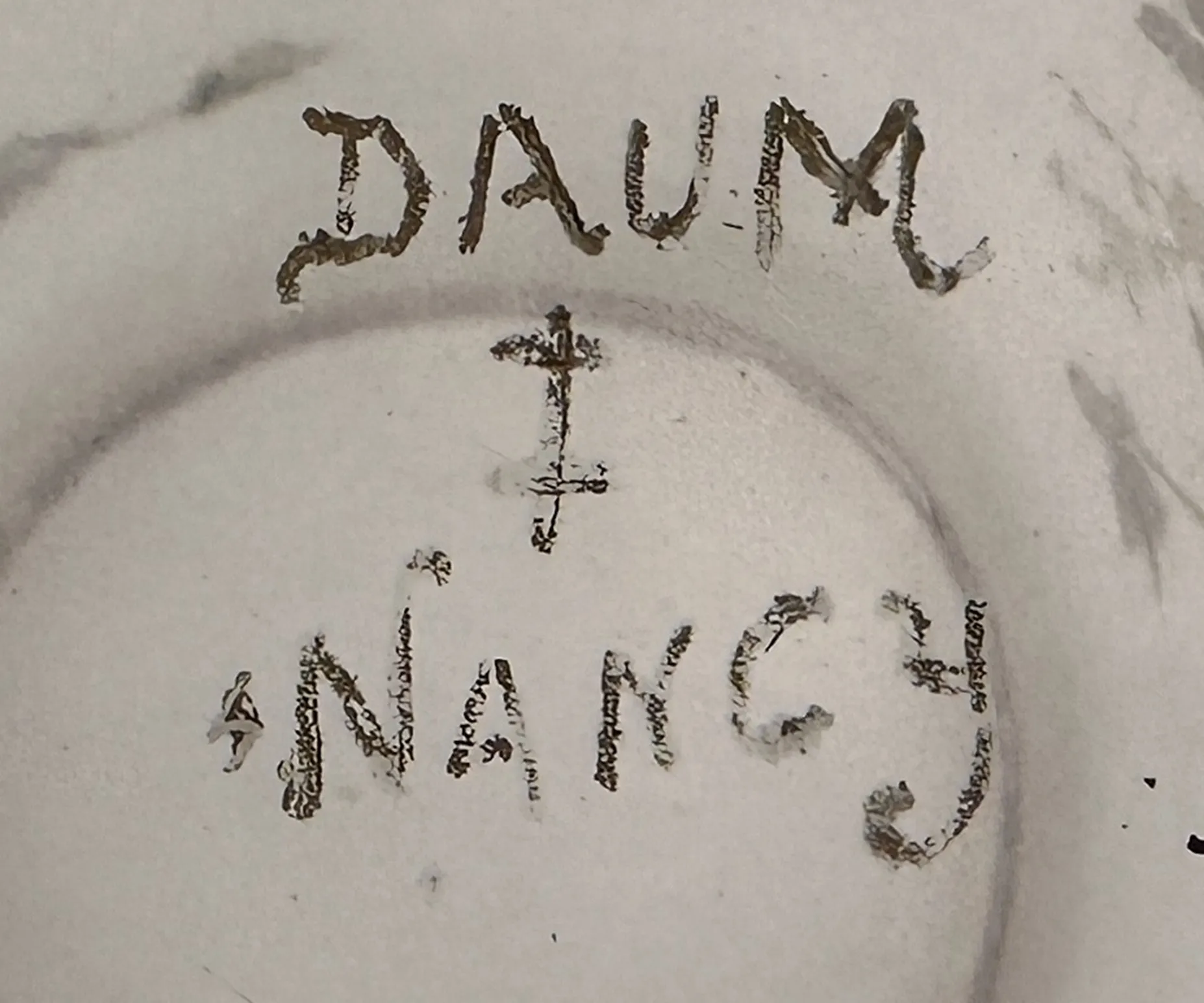 दस्तावेज़ मुद्रण daum nancy के साथ दृश्यमान लेखन