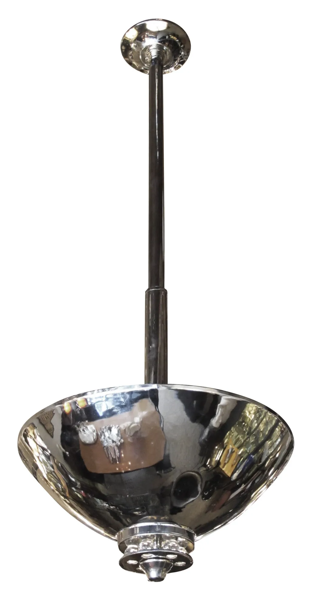 Lampada a sospensione antica con design lucido ed elegante