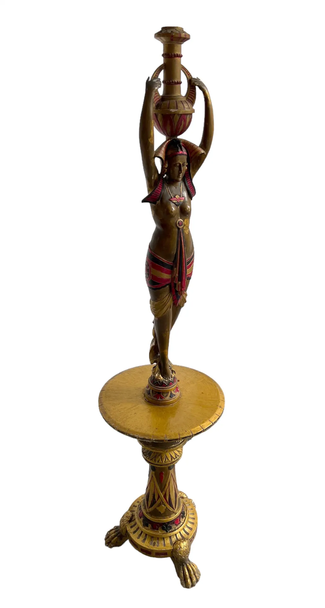 SCULTURA LAMPADA DA TERRA