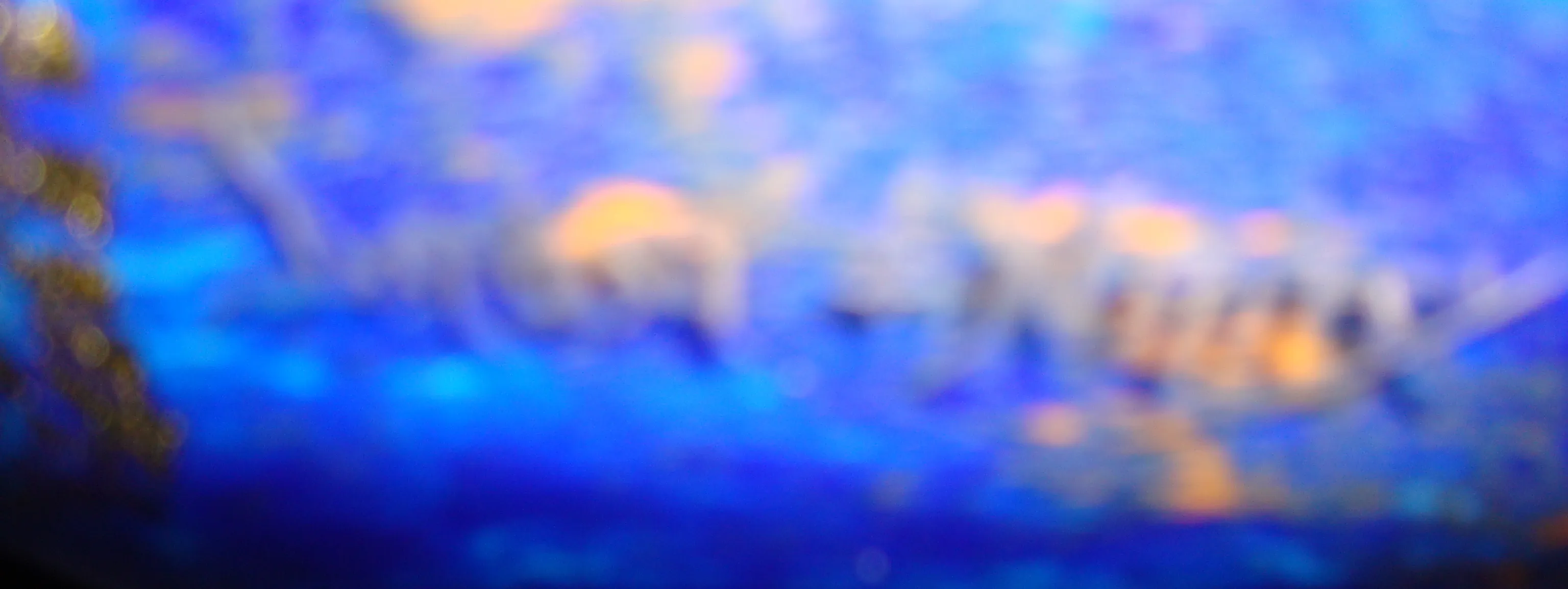 sigillo antico Daum Nancy su sfondo blu sfocato