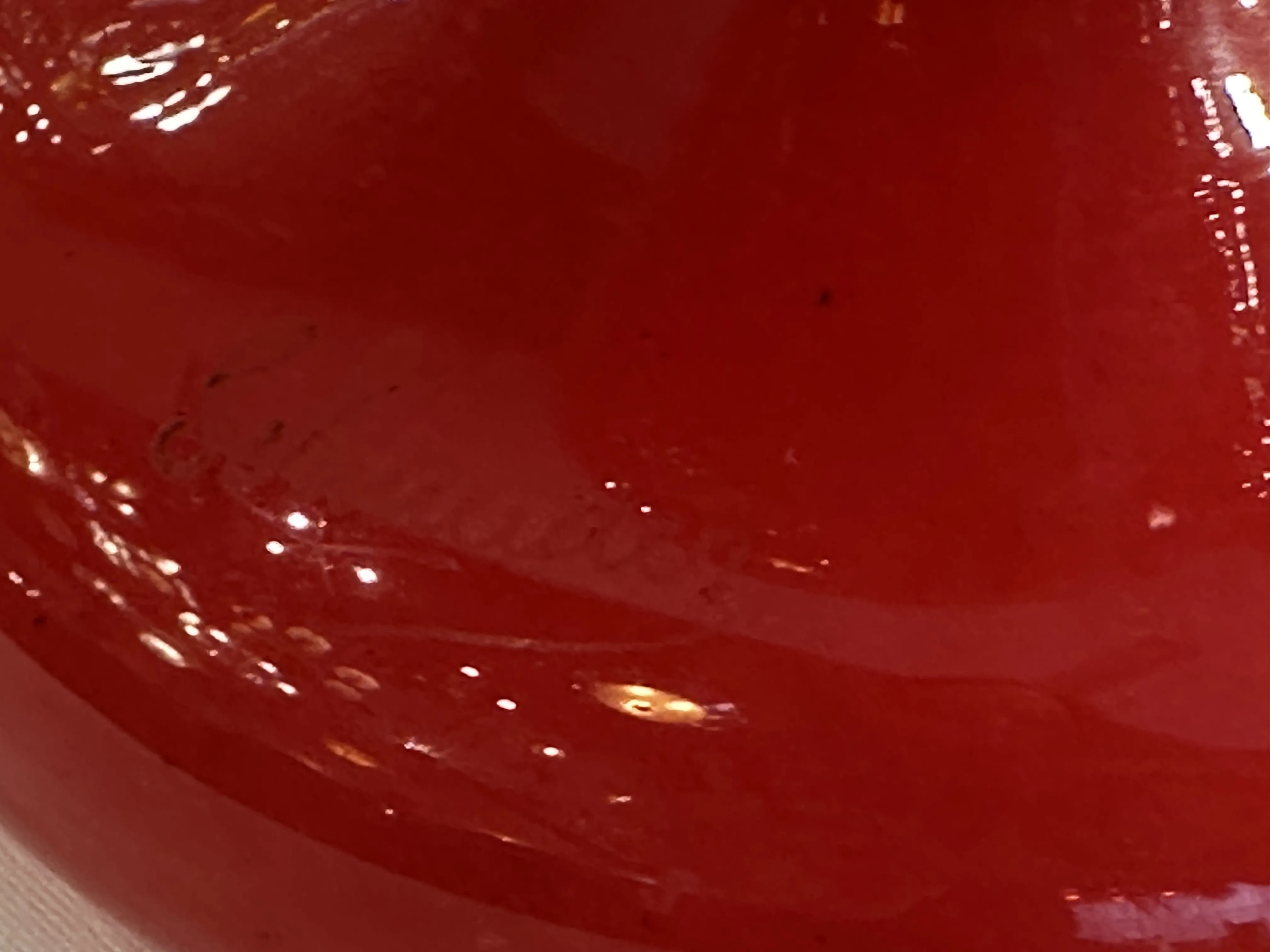 sigillo schneider rosso brillante con lucentezza