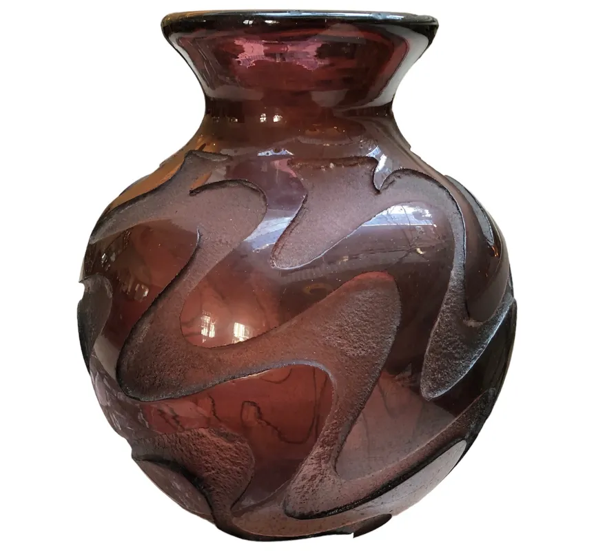 زجاج موقّع (Degué) (فرنسي)